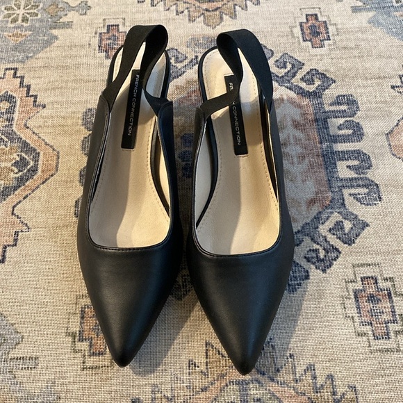 French Connection Atmosphere Sling Back Pumps - Picture 4 of 13
